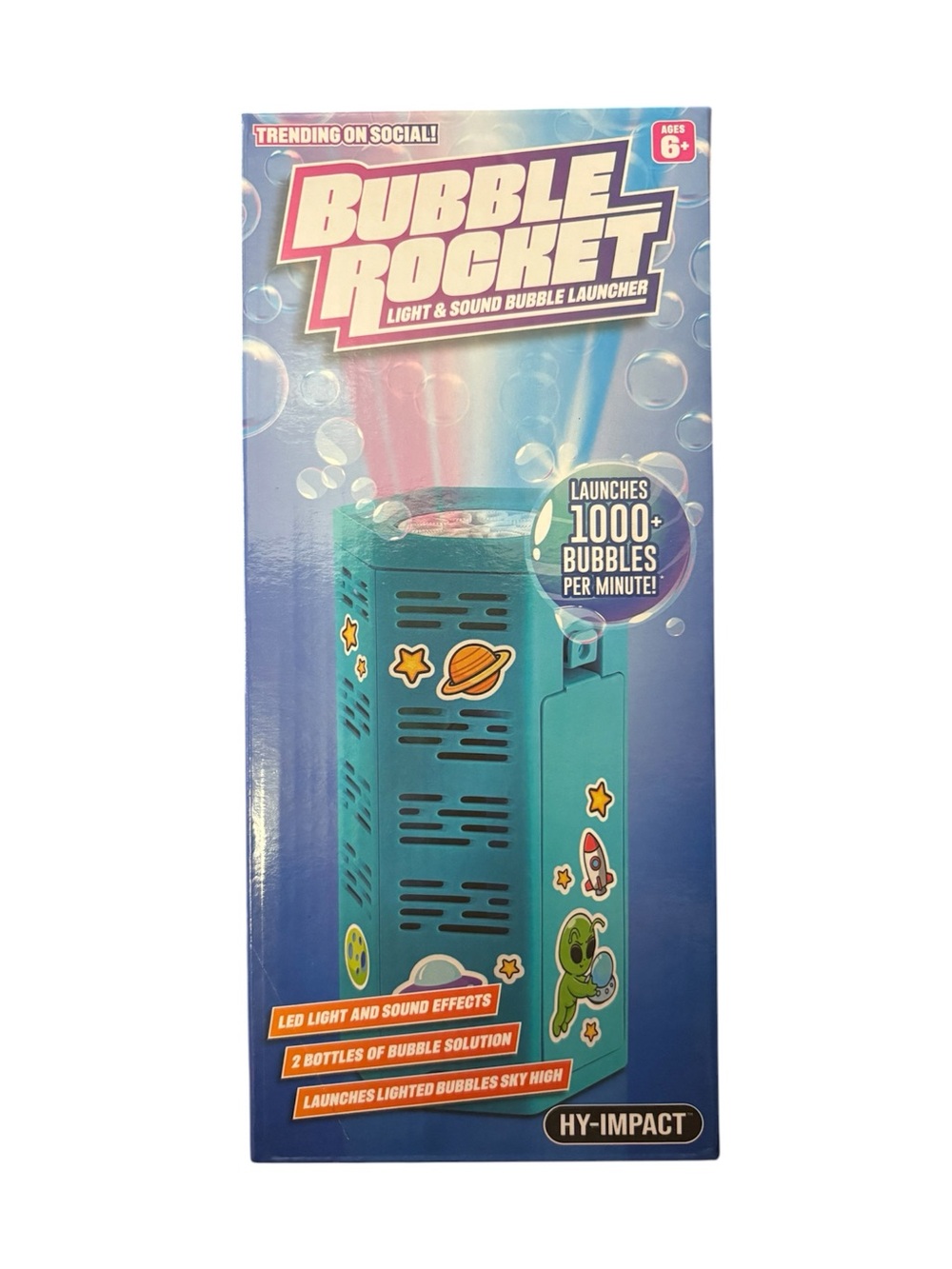 Bubble Rocket Kids Bubble Launcher